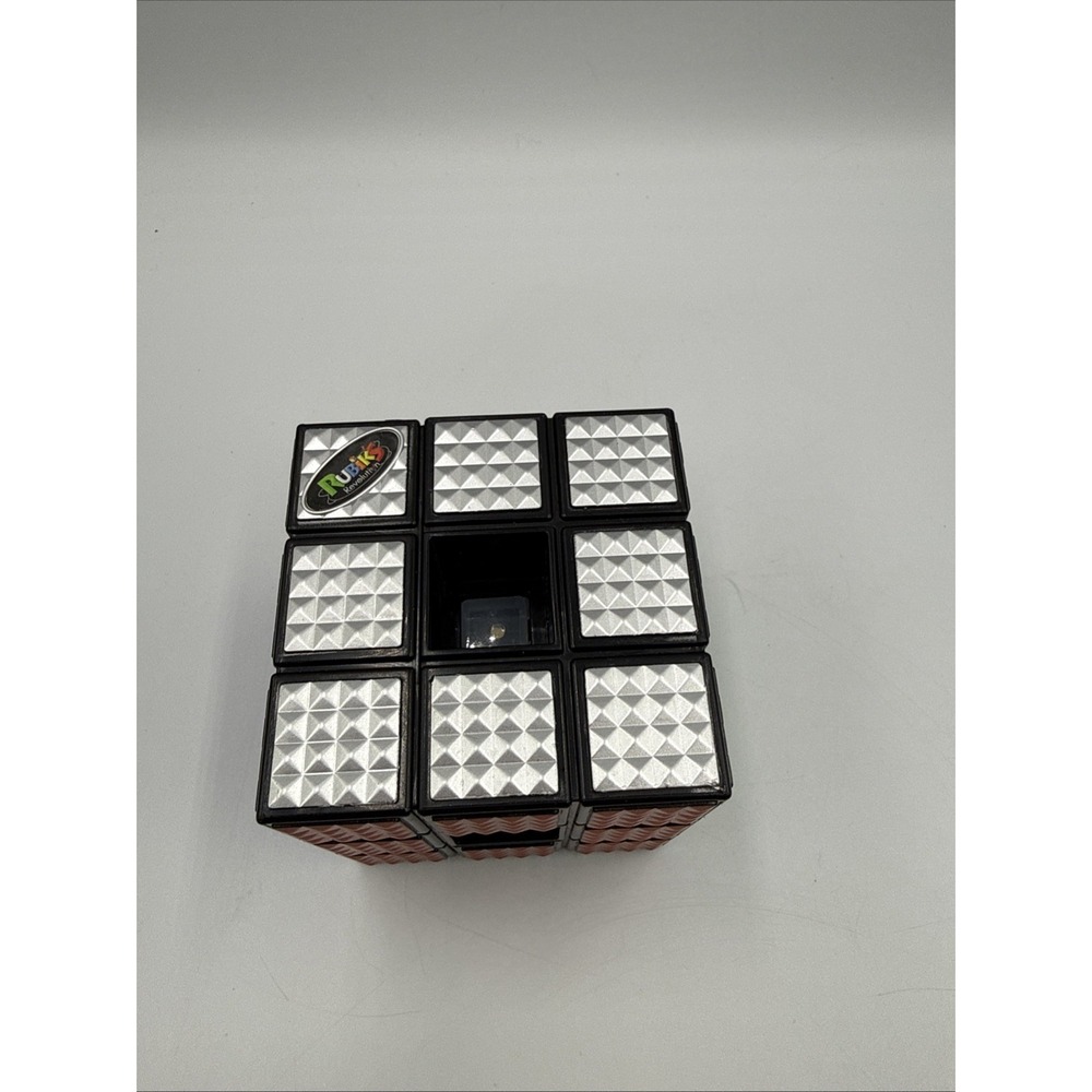 Rubik's Revolution Electronic Cube Game 6 Games W/Lights and Sound Tested